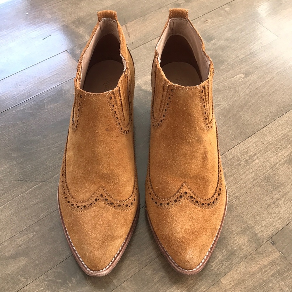 Madewell suede boots Size 8.5